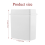 2 in 1 White 24 Pieces Microscope Slides Staining Rack Dish Set 9