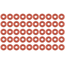 50 Pcs Silicone O Ring Seal Sealing Gasket 3mm x 8mm 2.5mm