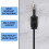 2M Mini 3.5mm Plug Optical Audio Cable SPDIF Fiber Line 10