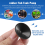 10 x Black rubber 27mm Suction Cup Clip Sucker For Fish Tank 6