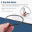 110mm x 5mm Black Rubber Industrial Flexible O Ring Seal Washer 8