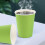 20x Paper Cups Solid Colours Birthday Catering green 4