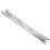 10Pcs 17.7" Stainless Steel Locking Cable Ties Silver 9