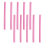 10x 100x7mm Adhesive Hot Melt Glue Sticks For Pink 2