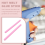 10x 100x7mm Adhesive Hot Melt Glue Sticks For Pink 9