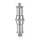 2 Pieces 1/4 to 3/8 inch Metal Screw Adapter for Studio Light Stand 5