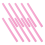10x 100x7mm Adhesive Hot Melt Glue Sticks For Pink 4