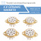 4PC 8 Pin Ceramic Socket Tube Top Vacuum Octal Value For KT88 EL34 9