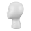 Foam Mannequin Wig Head Display White 1
