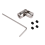 RC Modell Schiff drehbar Mini Universal Joint Verbindung 4mm zu 3mm 3
