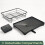 Dish Drainer Rack Stainless Steel Dish Drying Rack with Cutlery Holder 6