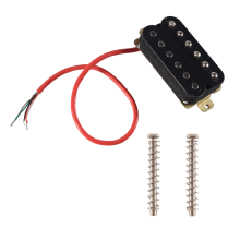 Elektor Gitarren Doppel Spule Ton Abnehmer Brücke Alnico V Schwarz