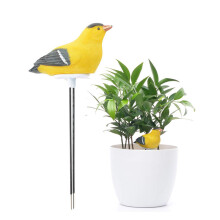 Boden Feuchtigkeits Messer BewäSserung Alarm Pflanze Wasser Tester Hygrometer Sensor Garten Werkzeug Kit für Pflanz Gefäß Erinnern Warnen (Gelb)
