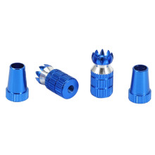 Aluminium RC Sender Stick Ends Controller Daumen Rocker M3 Gewinde für TX Futaba / DX6I DX7S DX8 DX9 Taranis, Blau