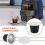 50Sets Refillable Coffee Capsules Cup Disposable Supplies 8