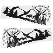 RV Motorhome Universal Body Sticker for Car Caravan Trailer