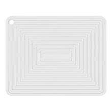 GroßEr Silikon Topf Lappen Quadrat Dickes WäRme DäMmung Kissen Rutschfeste Gewellte KüChen Tisch Matte ()
