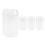 4 Pack Glass Juice Cup Beer Shake Dessert Mug, 400ML 1