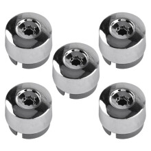 7L6 601 173A 2ZZ 5 StüCk Chrom Rad Bolzen Mutter Kappe Abdeckung für 2004-2017 7L6601173A