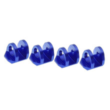 (Blau) 4-teiliges Stoßdämpferkappenschutz-Zubehör Upgrade vormontierter Absorberschutz