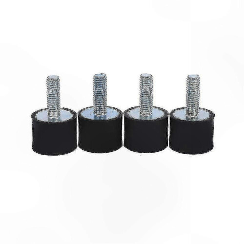 (M6)Anti-Vibrations-Gummilager für Stoßdämpfer Silentblöcke Spulen 4er-Set 1