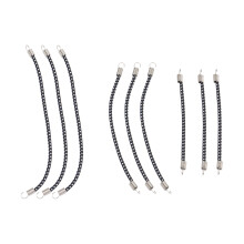 9 StüCk RC Auto Dach GepäCk TräGer Nylon Elastisches Seil für 1/10 Crawler TRX4 AXIAL SCX10 Dekorationen Teile, C.