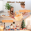 12Pcs Wood Mini Baskets Manual Woven Candy Storage Box 7