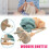 2Pcs Drop Spindle for Hand Carved Wooden Tool Beginners 8