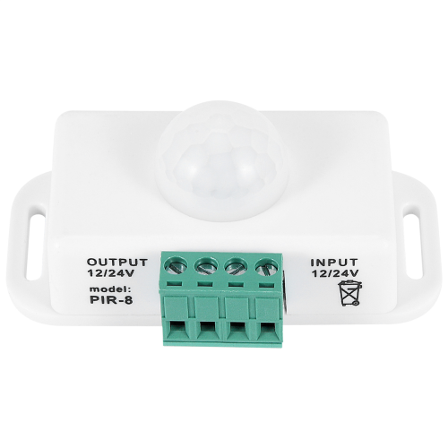 DC 12V 24V PIR Motion Sensor Function Controller White for LED Strips 2