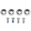 4 Pieces Snowboard Screws and Snowboarding Screw Washers 4