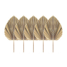 5Pcs Natural Dried Palm Leaves Fans Boho Dry Decor