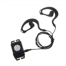 MP3 für Schwimmen, Wasserdichter MP3-Player mit KopfhöRer, FM Surfen, Tragbarer KopfhöRer-Clip, (4 GB)