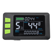 P3C LCD-Display, Armaturenbrett, Bunter Bildschirm, 24 V, 36 48 60 Elektrisches FahrradmessgeräT für Elektroroller (6 PIN).