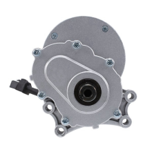 250 W, 24 V, 75 Min, Langsamer Bürstenmotor, 44 mm Längere Welle, 17 Wellendurchmesser, für Rollstühle Verwendeter DC-Getriebe-Bürstenmotor