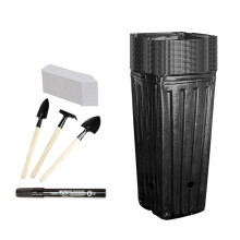 20 Percent High Square Seedling Planting Cups Robust Plastic Treepots Ideal For And Seedlings Ref: 3237