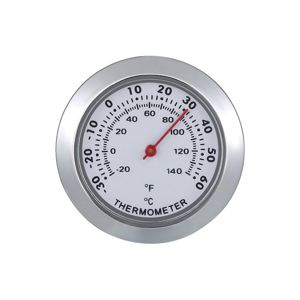 Silver/Gold Thermometer Hygrometer Indoor Stainless Steel Thermohygrometer Sauna Room Mini Humidors For Freestanding Ref: 2587