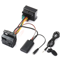 Audio-AUX-Kabeladapter Bluetooth 5.0 + Externes Mikrofon für CD30 CDC40 CD70 DVD90