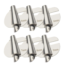 Universal-NäH-Rollsaumfuß-Set, NäHmaschinen-NäHfuß, SäUmerfuß, 4-9 mm Breiter Rollsaum-Druckfuß