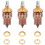 3Pcs A500K Potentiometer Push Pull Switch Guitar Control Pot Gold 4