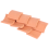 200 Pcs Roof Tiles Model Building Set Red Miniature 10