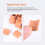 200 Pcs Roof Tiles Model Building Set Red Miniature 6