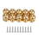 10 Pcs Cabinet Knobs Round Ball Bathroom Gold 1
