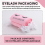 50Pcs Bags Plastic Makeup Bag with Black Drawstring 9