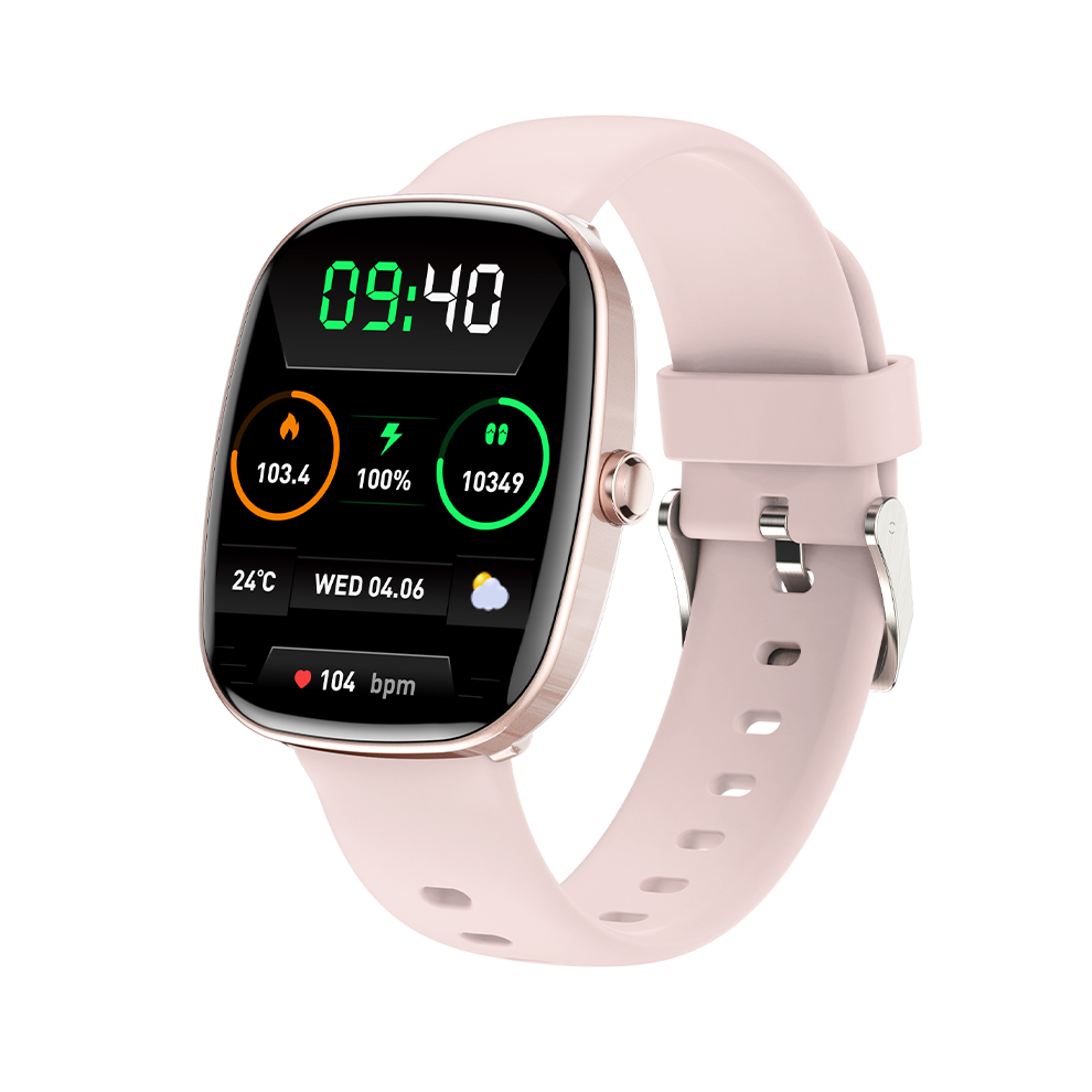 Smartwatch S5 Barrel Design 1.83-Inch Tft Bluetooth Calling 100 Sports Modes(Pink) Pink 6976918070838