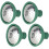 Replacement Shower for Watering Cans, Various Sizes, Green (8x8cm) Ref: 8148 2