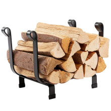 Firewood stand for indoor and outdoor use, iron art, easy to assemble