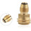 Practical propane grill adapters quickconnecting brass propane grills that are suitable for the kitchen . 5