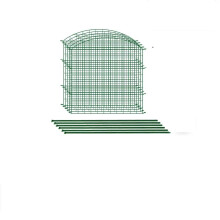 Pond Fence Top Arch, Dark Green Ref: 2980