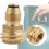 Practical propane grill adapters quickconnecting brass propane grills that are suitable for the kitchen . 2