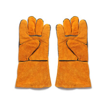 Welding Gloves Men Women Long Sleeve Work Gloves Oven Gloves for BBQ Fireplace Stove Ref: 4338